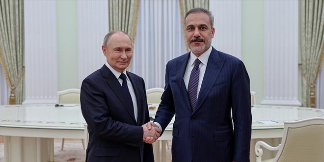 Bakan Fidan yar�n Tataristan'da Putin ile g�r��ecek