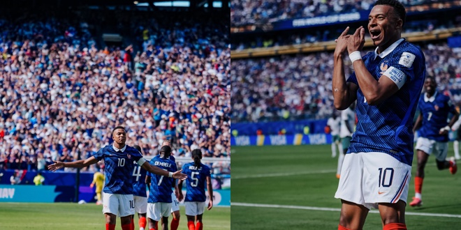 Mbappe Fransa Milli Tak�m tarihine ge�ti - Son Dakika Haber