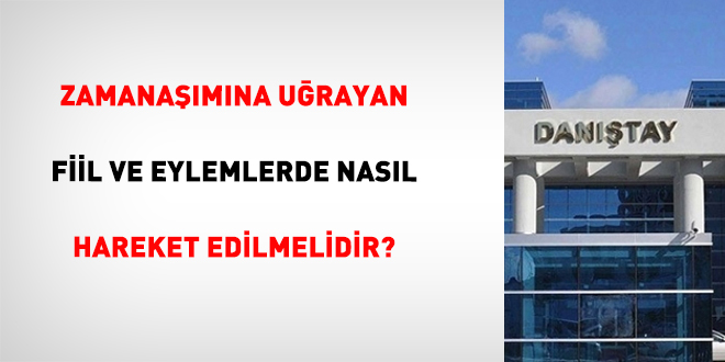 Zaman a��m�na u�rayan fiil ve eylemlerde nas�l hareket edilmelidir?