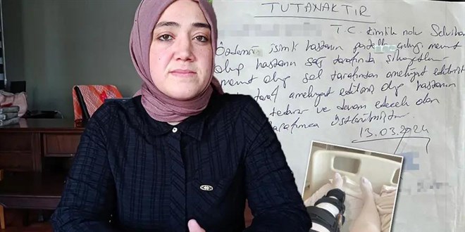 �zel hastanedeki doktordan b�y�k hata. Sakat diz yerine sa�lam olan� ameliyat etti - Son Dakika Haber