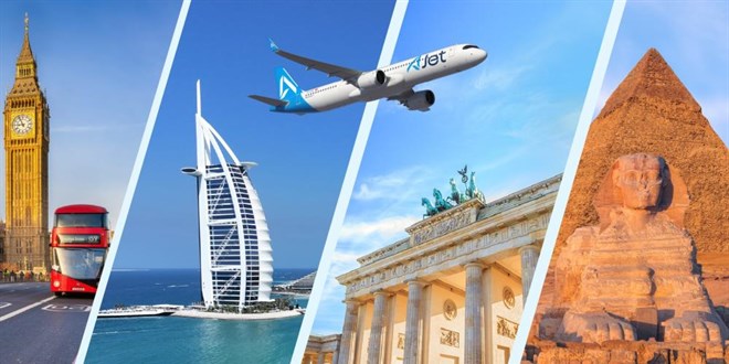 AJet'ten 32 �lkeye 59 dolardan ba�layan fiyatlarla u�u� f�rsat�