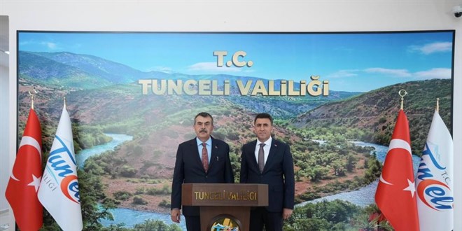 Bakan Tekin: Tunceli'de ��renci say�m�z h�zla d���yor - Son Dakika Haber