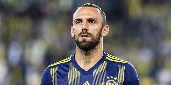 Fenerbah�e'nin anla�t��� Vedat Muric, �stanbul'a geldi