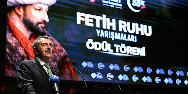 Bakan Tekin: Biz 'Fetih 1453' diyenlerle yolumuza devam edece�iz