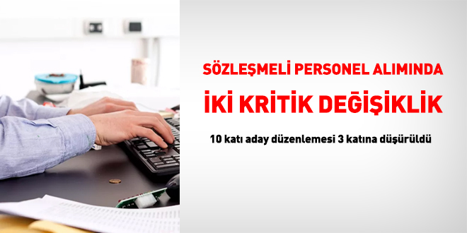 GSB ve Devlet Ar�ivlerinin s�zle�meli personel al�m�nda iki �nemli de�i�iklik - Son Dakika Haber