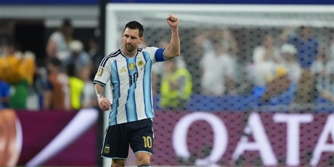 Messi, D�nya Kupas� tarihinin en golc� ismi oldu