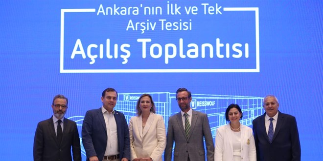 REISSWOLF T�rkiye, Ankara'n�n �lk Profesyonel Bilgi ve Belge Y�netim Tesisini Hizmete A�t�