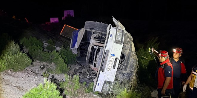 Bal�kesir'de kamyonun devrilmesi sonucu 1 ki�i �ld�