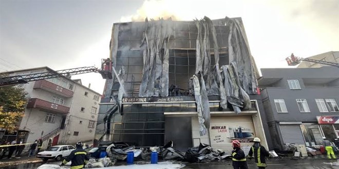 7 ki�inin �ld��� kozmetik fabrikas� yang�n�nda 7 tutuklama - Son Dakika Haber