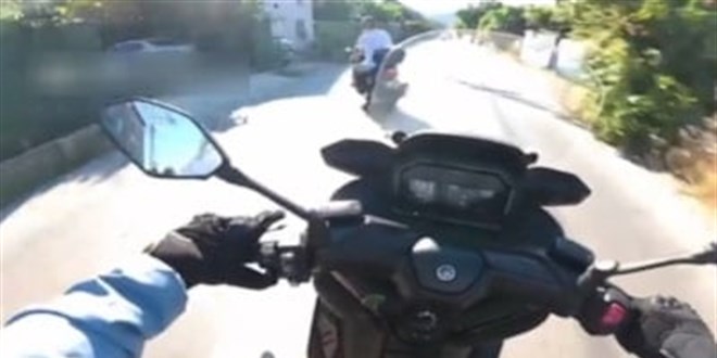 �stanbul'da bir �ah�s, tart��t��� motosikletli s�r�c�ye �arp�p ka�t� - Son Dakika Haber