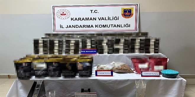 Karaman'da tarihi eser ele ge�irildi: 7 tutuklama