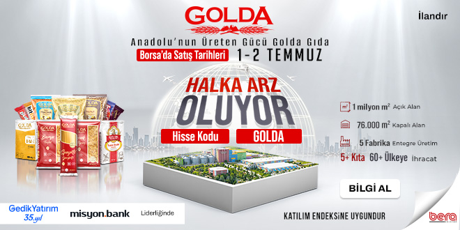 Anadolu'nun �reten G�c� Golda G�da Halka Arz Oluyor
