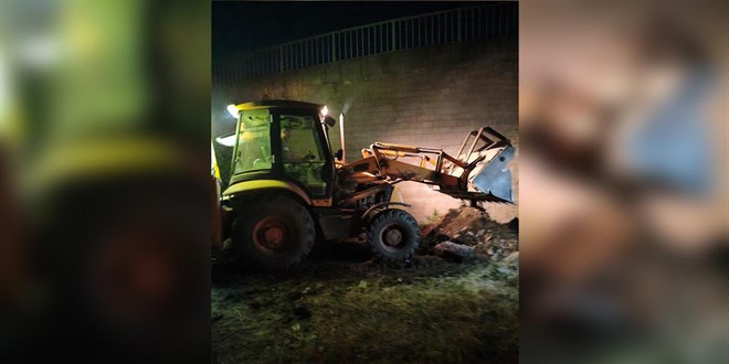 T�ketime uygun olmayan 1,8 ton et imha edildi