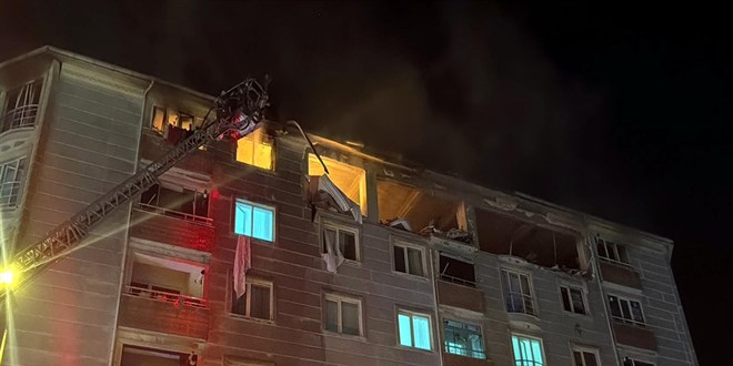 Tekirda�'da apartman dairesinde patlama: 1 �l� - Son Dakika Haber