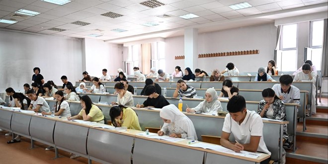 K�rg�zistan-T�rkiye Manas �niversitesi'ne 17 bin 322 aday ba�vurdu