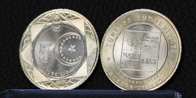 Cebinizde NATO logolu 5 TL olabilir! Zirve an�s�na s�n�rl� �retim - Son Dakika Haber