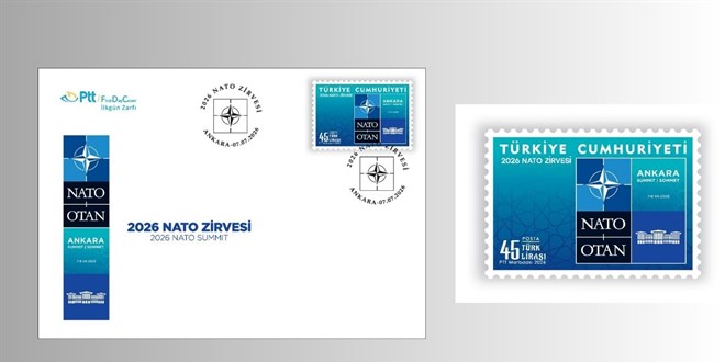 PTT'den '2026 NATO Zirvesi' konulu anma pulu ve ilk g�n zarf�