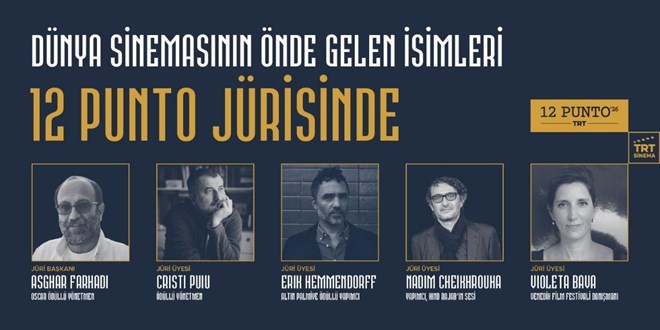 D�nya sinemas�n�n �nde gelen isimleri 12 Punto 2026 j�risinde