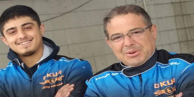 O�lunu kurtarmak isterken o da ak�ma kap�ld�: 2 �l�