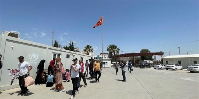 Suriye'ye d�nenlerin say�s� 1 bu�uk milyonu buldu