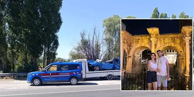 Aile ziyaretinden d�nerken facia: Uzman �avu� ile e�i ya�am�n� yitirdi - Son Dakika Haber