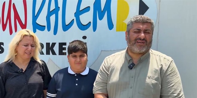 LGS s�nav�nda tam puan alan Emir, hayalindeki mesle�i a��klad�