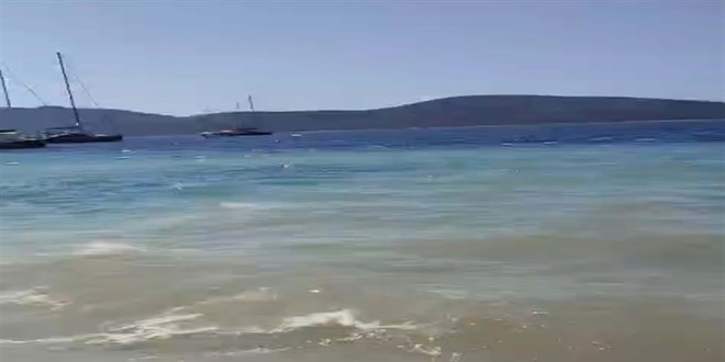 Bodrum'da deniz kirlili�i; soru�turma ba�lat�ld�