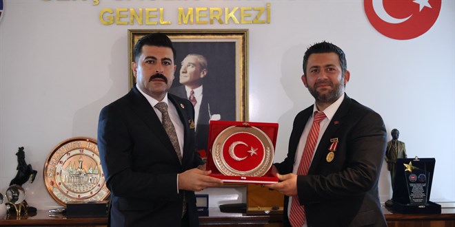 15 Temmuz Gazisi Muammer Polat, Osman Kaya'y� Ziyaret Etti - Son Dakika Haber