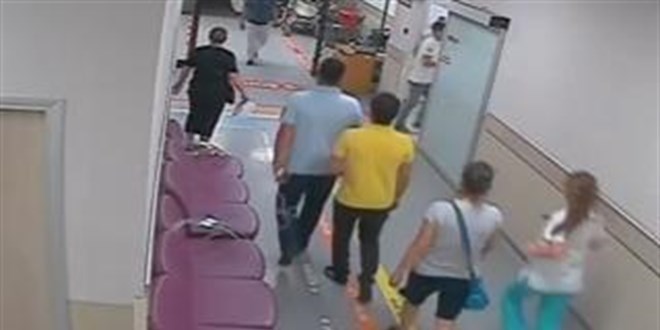 15 Temmuz'da hastanede verilen m�cadelenin g�r�nt�lerine ula��ld�