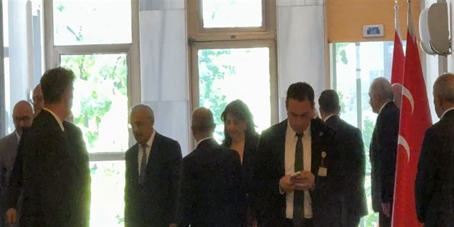 Bah�eli, DEM Parti heyeti ile bir araya geldi