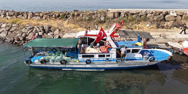 Van G�l�'nde inci kefali av� ba�lad�