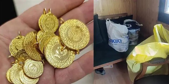 Muhtarl��a ba���lanan k�yafetlerde 23 �eyrek ve yar�m alt�n bulundu - Son Dakika Haber