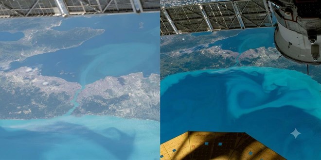 Uzaydan �stanbul'un turkuaz hali g�r�nt�lendi - Son Dakika Haber