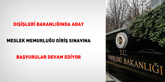 D��i�leri Bakanl���nda aday meslek memurlu�u giri� s�nav�na ba�vurular devam ediyor - Son Dakika Haber