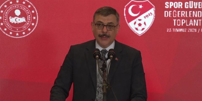 ��i�leri Bakan� �ift�i: Sporda huzur, T�rkiye'nin huzuru demektir
