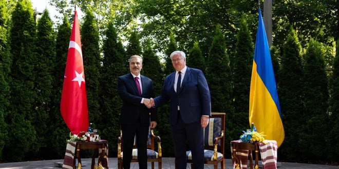 Bakan Fidan Ukraynal� mevkida�� Sibiha ile g�r��t�
