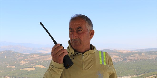 25 y�ld�r 850 metre rak�mda 'ye�il vatan' n�beti tutuyor