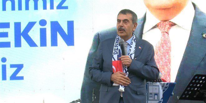Bakan Tekin: Hem�eri dernekleri topluma �imento vazifesi g�r�yor
