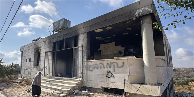 Hamas: Bat� �eria'da iki caminin yak�lmas� fa�ist bir su�tur