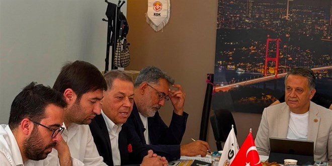 KGK yeni y�netimi g�rev b�l�m� yapt�