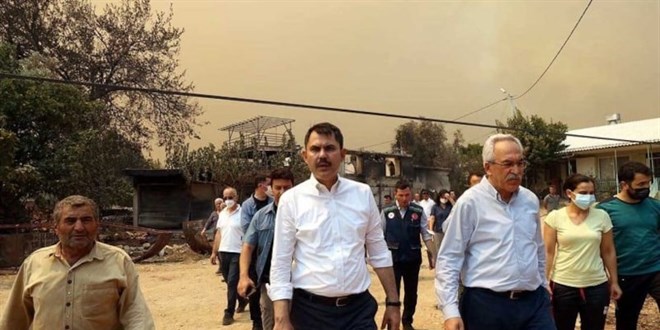 Bakan Kurum: Manavgat yang�n�n�n izlerini birlikte sildik - Son Dakika Haber