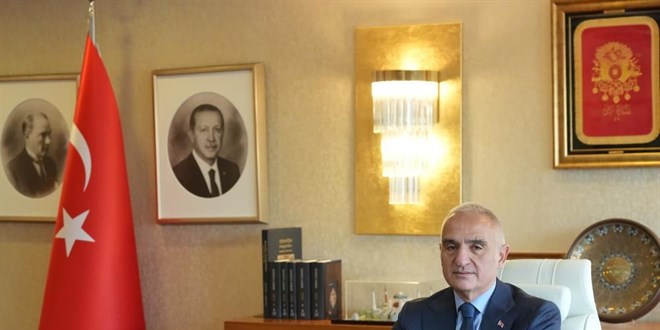 Bakan Ersoy 'heyecan verici ke�if' diyerek duyurdu! �lk kez g�n y�z�ne ��kar�ld�