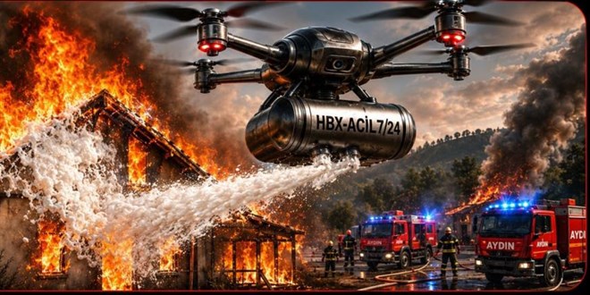 Orman ve arazi yang�nlar� ile m�cadelede 'Ak�ll� Drone' �nerisi - Son Dakika Haber