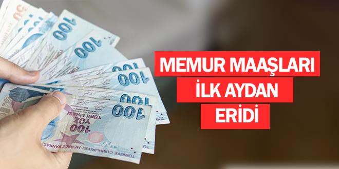 �lk aydan maa�lar eridi