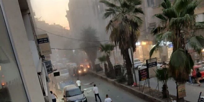 Suriye'de �iddetli bir patlama meydana geldi - Son Dakika Haber