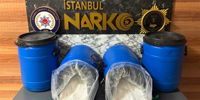 Ka��thane'de 104 kilogram uyu�turucu ele ge�irildi