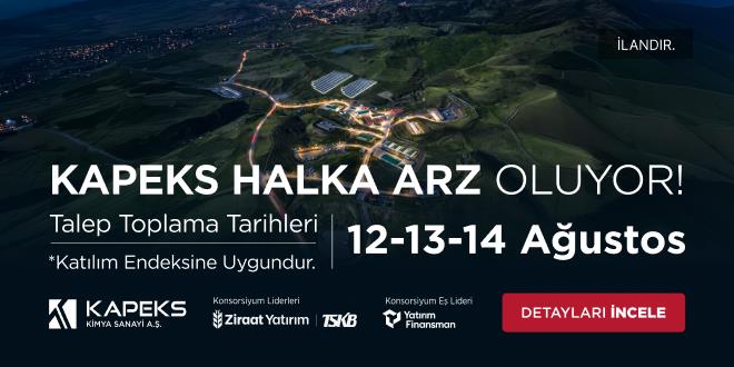 Kapeks Kimya Halka Arz Oluyor - Son Dakika Haber