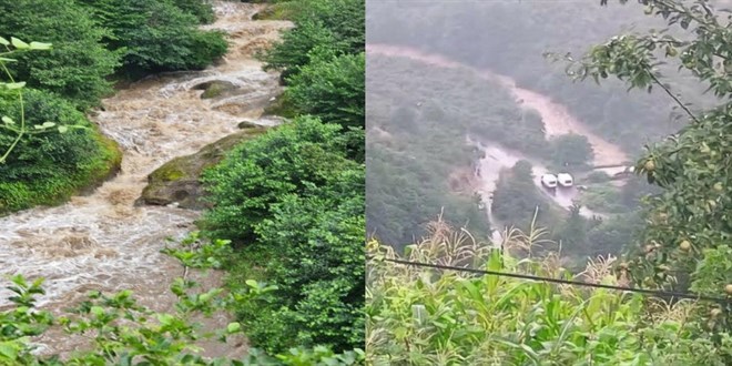 Giresun'da sel felaketi: Anne ve 2 k�z� sel sular�na kap�ld� - Son Dakika Haber