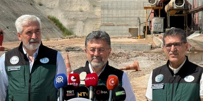 Bakan Yumakl�: Silvan Baraj�'nda Eyl�l 2027 itibar�yla su tutmaya ba�l�yoruz
