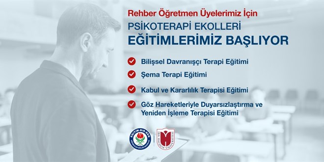 E�itim-Bir-Sen'den rehber ��retmenlere 'Psikoterapi Ekolleri' e�itimi - Son Dakika Haber